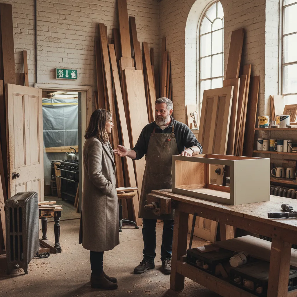 Visit the Honley Workshop or Book a Bespoke Kitchen Consultation for Bespoke Kitchens in Yorkshire: The Oak & Pine Joinery Story