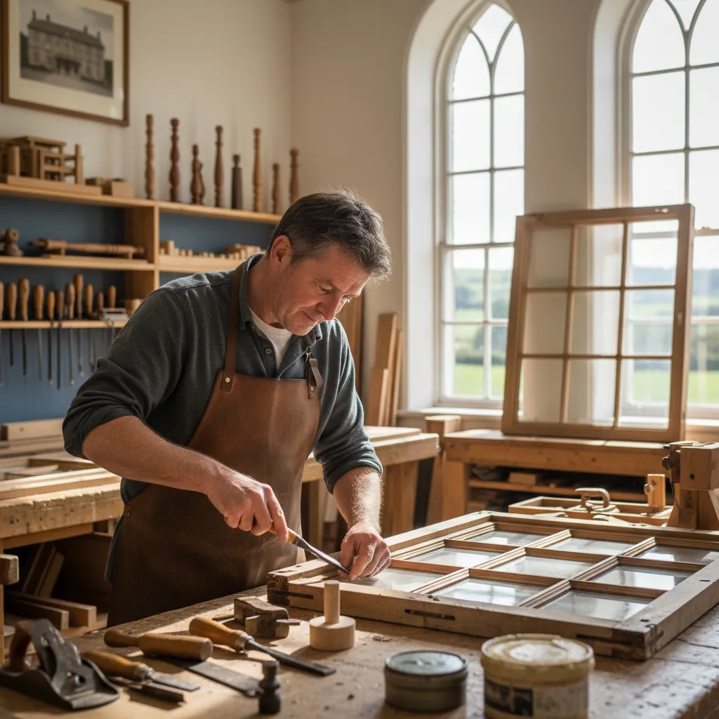 Repair or Replace Sash Windows in a Listed Building: UK Guide