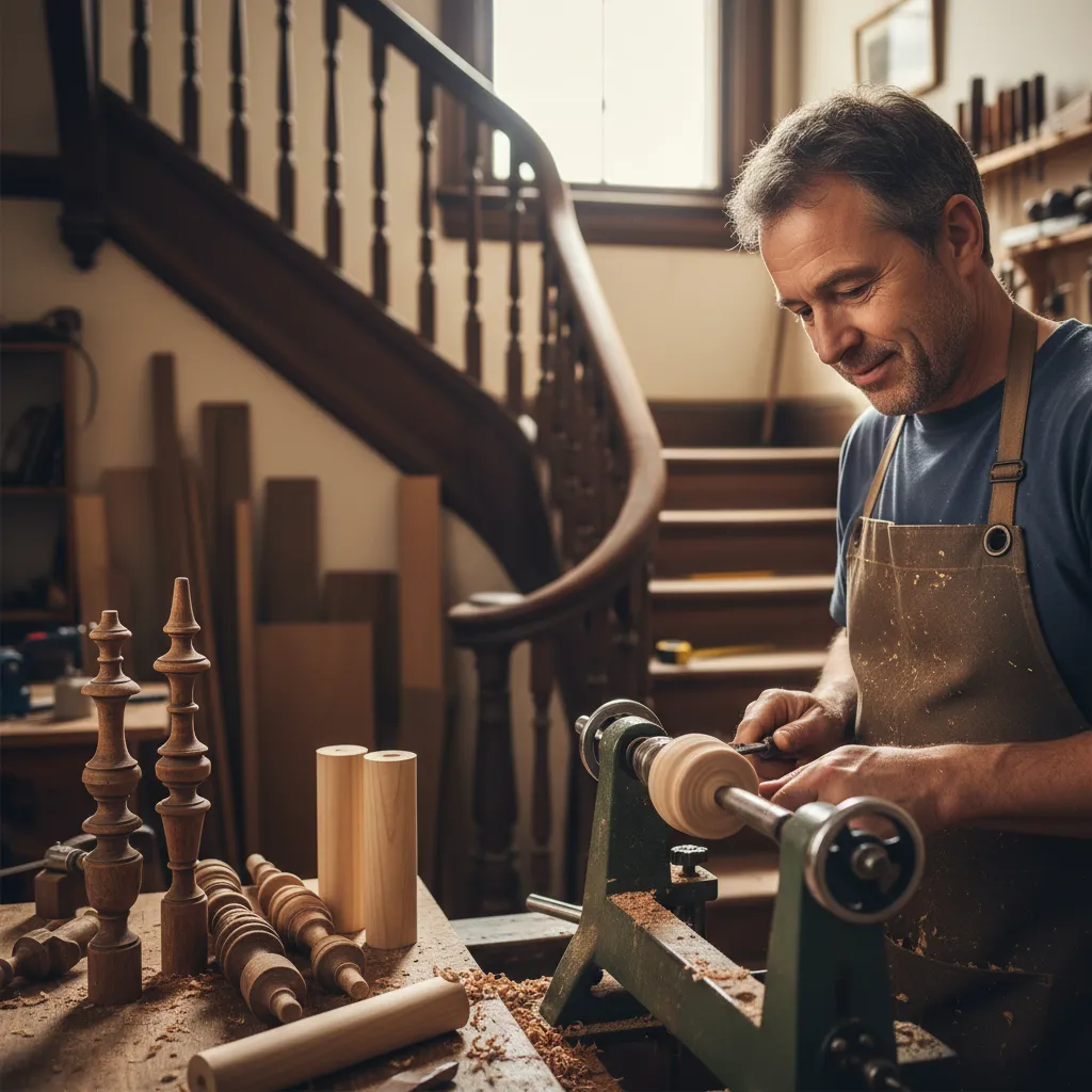 Replacing Stair Spindles to Match Victorian Banister
