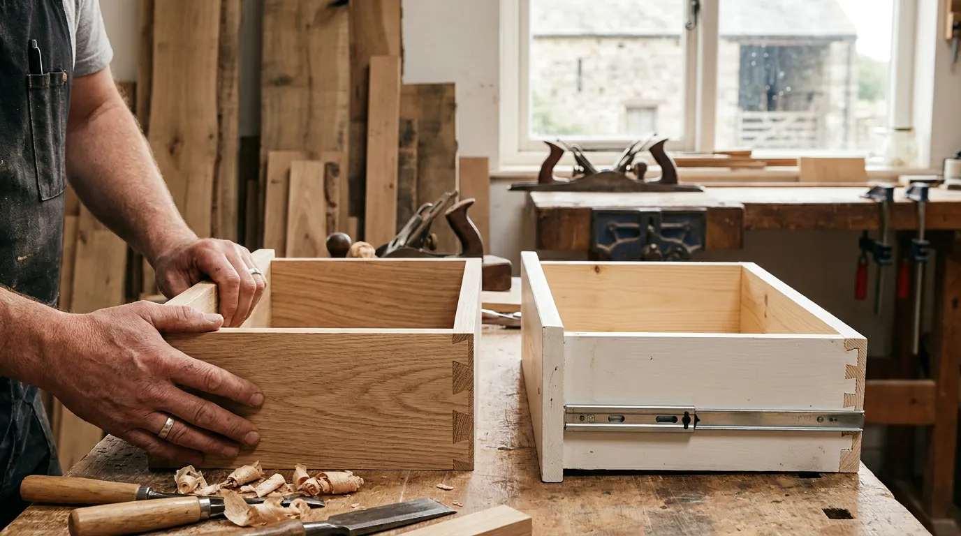 Dovetail Drawers vs Standard: A Craftsman's Guide