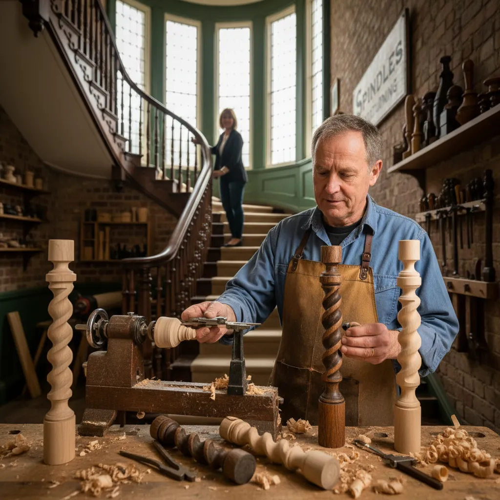 How to Match Replacement Spindles to Existing Staircase
