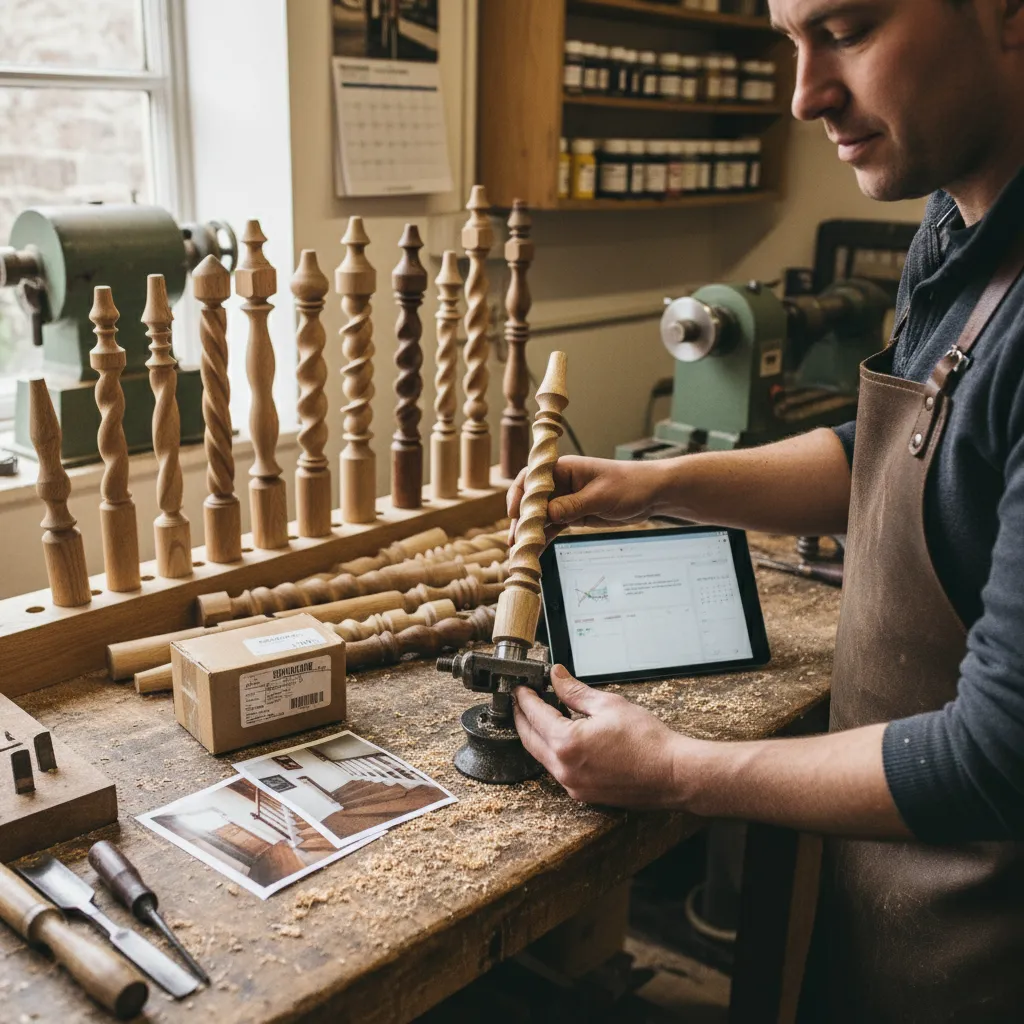 Ordering, turnaround, and what happens next for How to Match Replacement Spindles to Existing Staircase