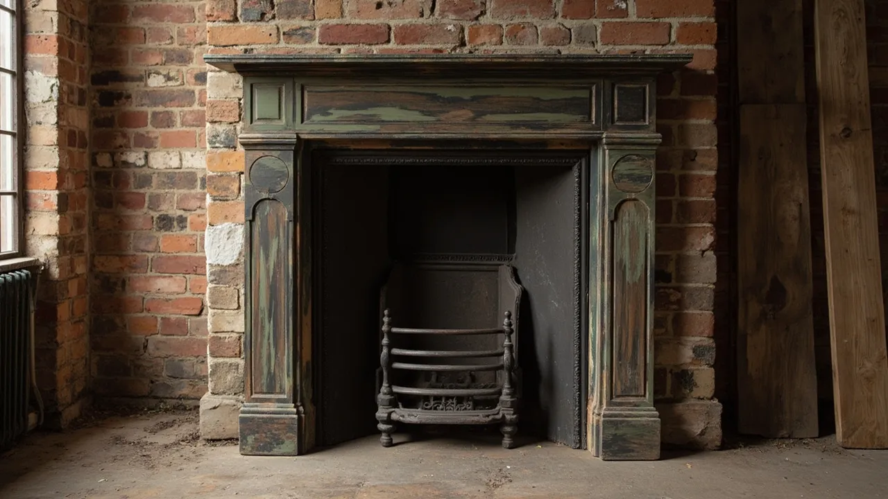 How to Restore a Victorian Cast Iron Fireplace