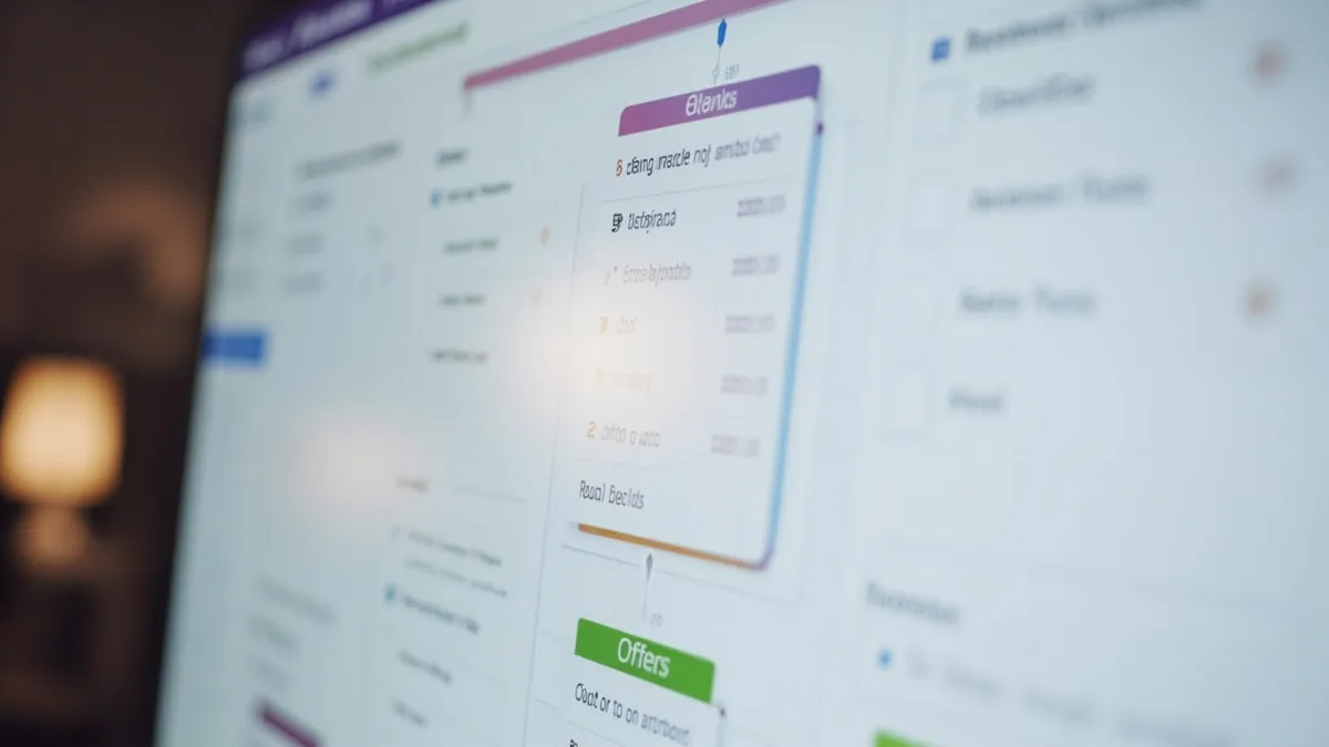 CRM board displaying listings, viewings and offers pipelines as a kanban workflow