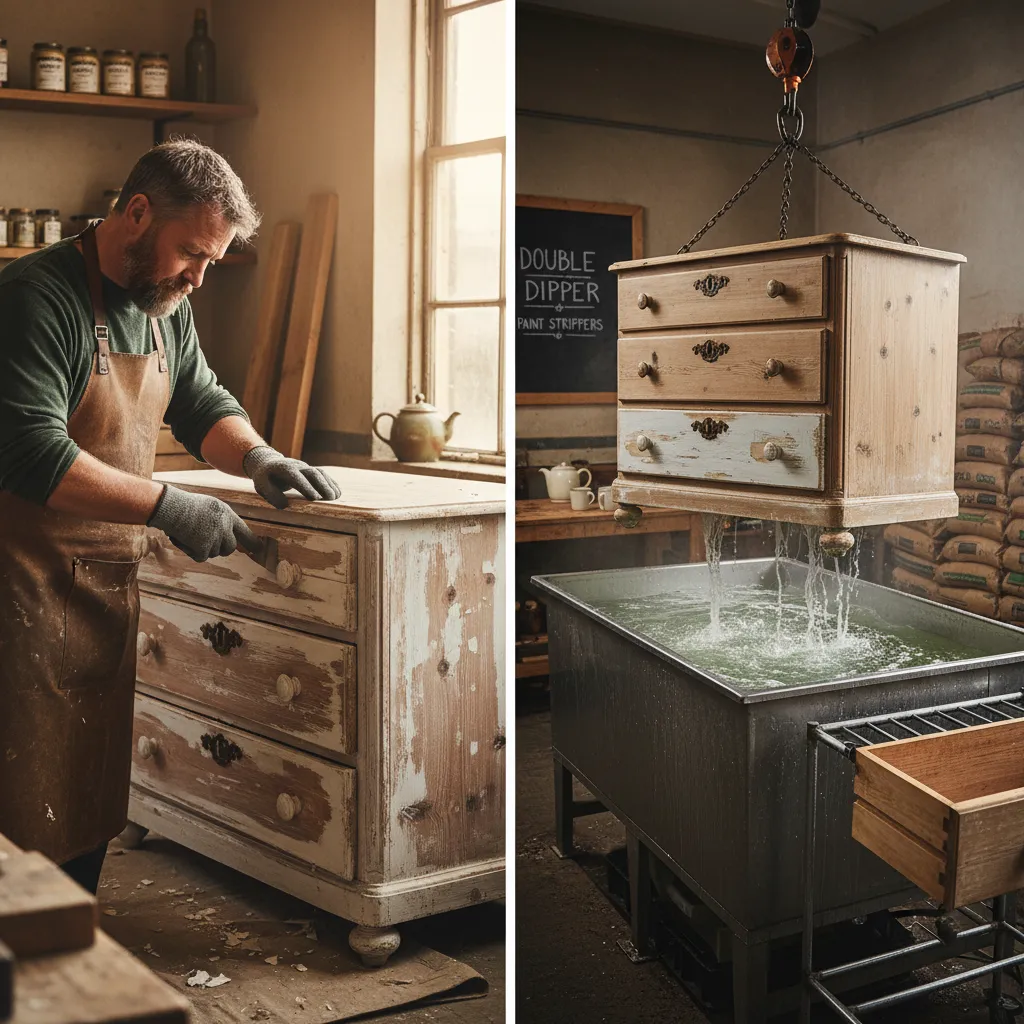 Dip vs Hand Stripping Antique Pine Furniture | Guide