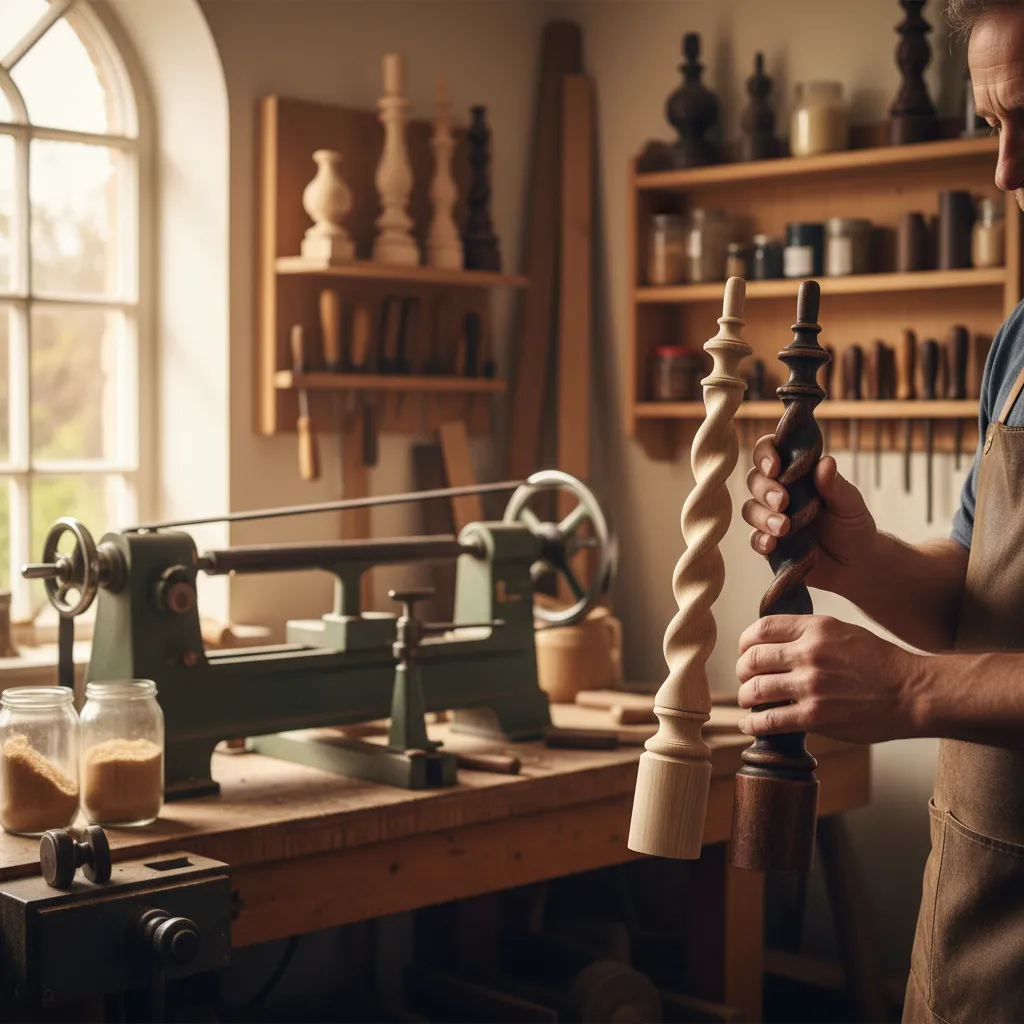 How to Match Replacement Stair Spindles to Existing Woodwork